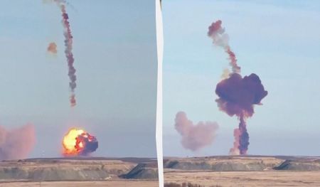 Тестовий запуск ядерної ракети “Сармат” в РФ закінчився епічним провалом