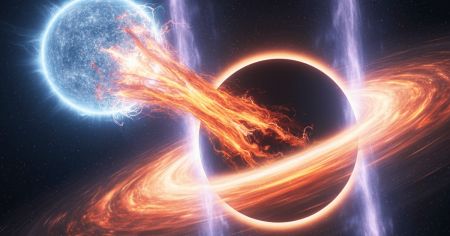 Найбільший в історії спалах чорної діри: астрономи побачили, як “ненажера” поглинає зірку
