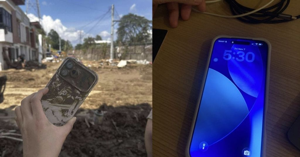 iPhone 17 три дні був у багнюці після тайфуну: те, що сталося потім, вразило всіх