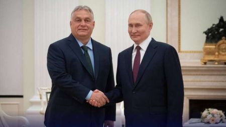 Путін та Орбан мало не потрапили до «ДТП» (ВІДЕО)