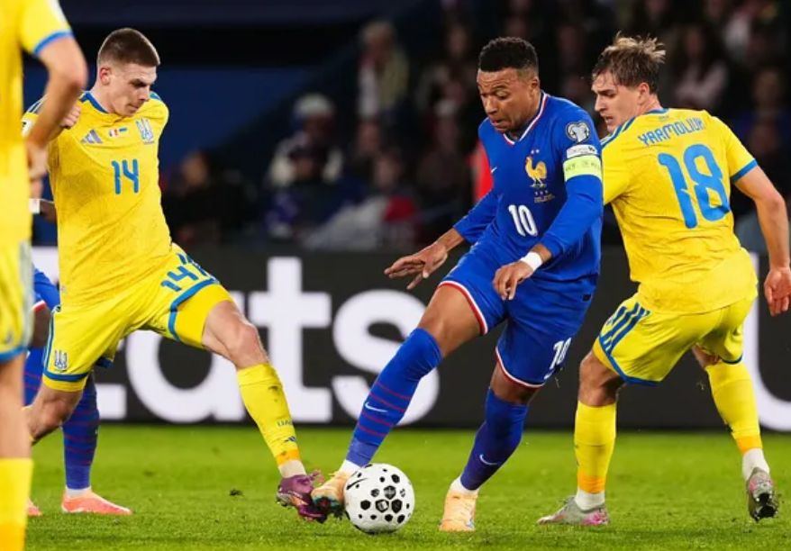 Збірну України з футболу розгромлено Францією у відборі на ЧС-2026
