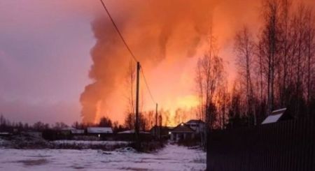 У Росії горить одна із найстаріших електростанцій – Шатурська ДРЕС