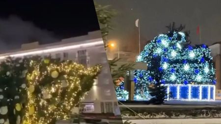 У Росії масово попадали новорічні ялинки: в чому причина