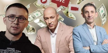 Гордон, Портников, Стерненко: скільки заробляють інформаційні блогери на YouTube