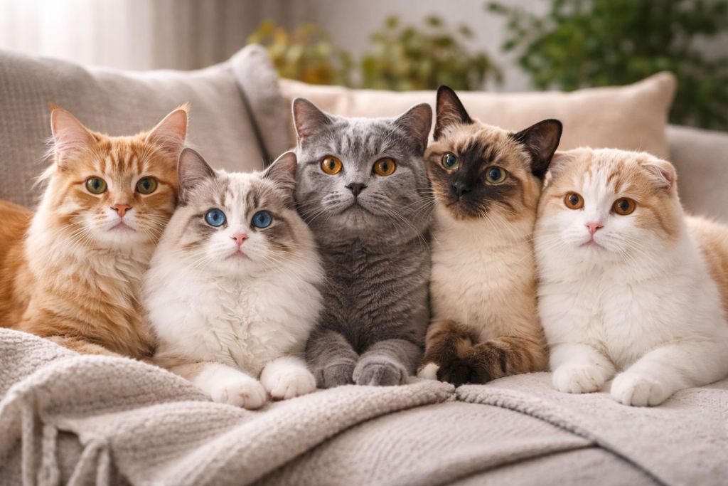 Муркочучі антидепресанти: ветеринари назвали 5 порід котів, які найкраще лікують стрес