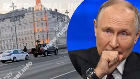 Кулемети під Кремлем: Путін оточив себе «мисливцями на дронів» через страх прильоту