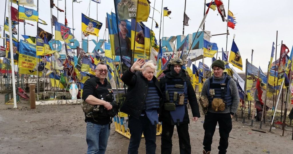 Борис Джонсон таємно перевірив рубежі ЗСУ на Запоріжжі