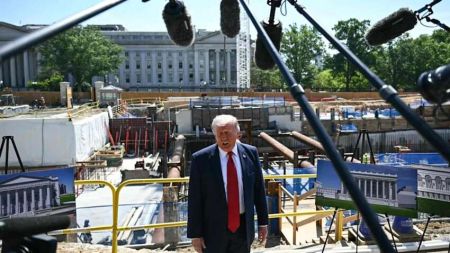 Шість рівнів під землею: Трамп розповів про секретний комплекс біля Білого дому
