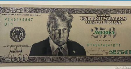 Трампа можуть надрукувати на грошах: як виглядатиме банкнота номіналом $250 Дональд Трамп / Фото з відкритих джерел