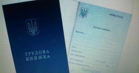 Трудова книжка / Фото з відкритих джерел