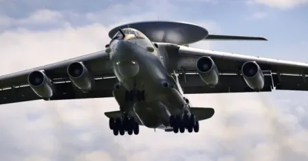 Росія почала ховати літаки А-50 у цивільних аеропортах: що змусило Кремль піти на цей крок А-50У / Фото з відкритих джерел