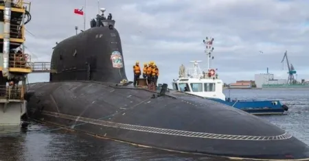 Росія заклала нову атомну субмарину “Ясень-М”: чим озброять один із найнебезпечніших підводних крейсерів Підводний човен / Фото з відкритих джерел