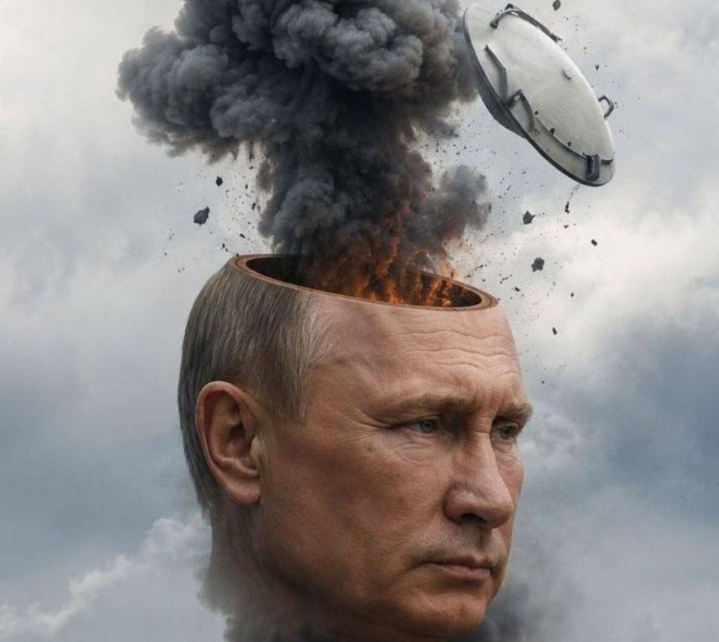 Путіну “зірвало дах” після удару по Москві: новий мем розсмішив українців