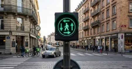 Дивні стрілки на світлофорі збили туристів з пантелику: що вони означають Світлофор / Фото з відкритих джерел