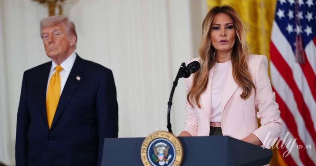 Стало відомо, про що Меланія Трамп спілкується з Путіним, – The Telegraph Меланія Трамп / Фото з відкритих джерел