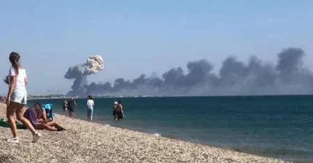 Сили безпілотних систем уразили енергоміст до Криму: що відомо про новий удар Крим / Фото з відкритих джерел