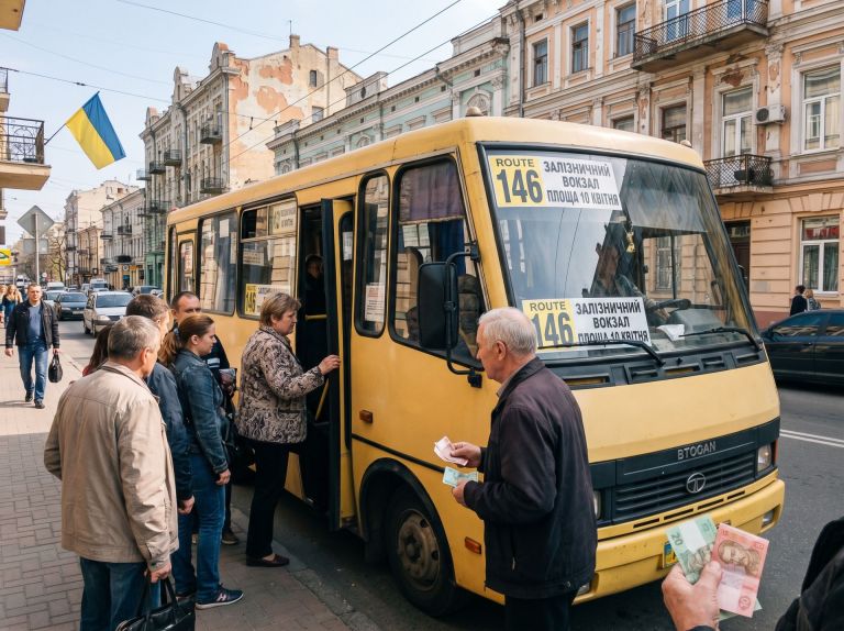 Маршрутки / Фото з відкритих джерел