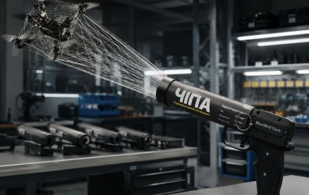 В Україні запустили серійне виробництво «Чіпи»: як новий сіткомет зупиняє FPV-дрони FPV-дрони / Фото з відкритих джерел